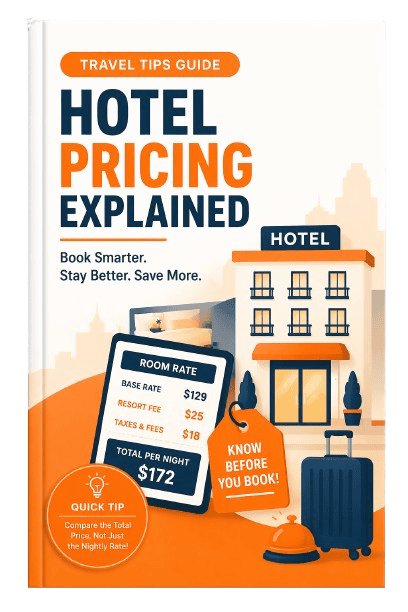 Hotel pricing explained guide cover for HotelSavingsScout